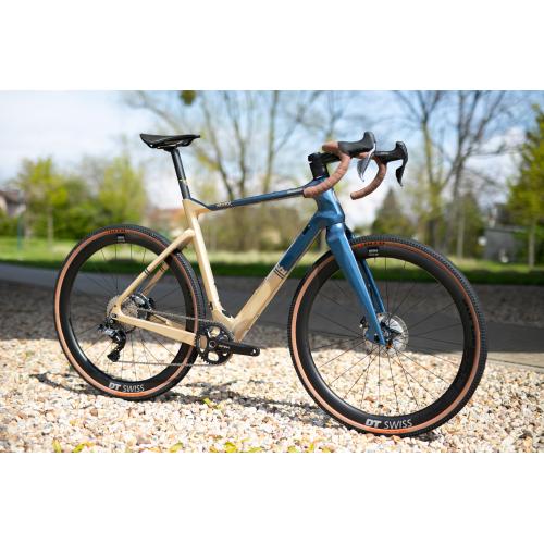 BIANCHI ARCADEX GRX Di2 GOLD STORM/BLUE NOTES
