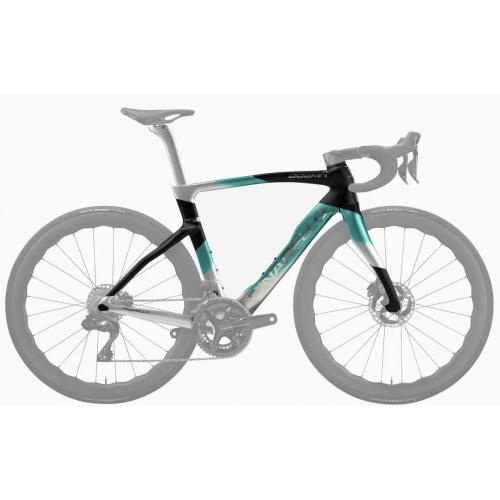 PINARELLO DOGMA F DISC NEBULA GREEN SILVER