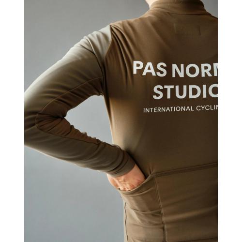 WOMEN'S MECHANISM THERMAL LONG SLEEVE JERSEY - EARTH / DARK STOR