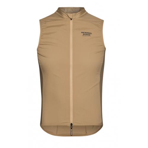 PAS NORMAL STUDIOS MECHANISM STOW AWAY GILET - CAMEL
