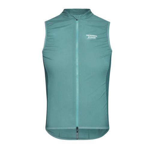 PAS NORMAL STUDIOS MECHANISM STOW AWAY GILET - GREY TEAL