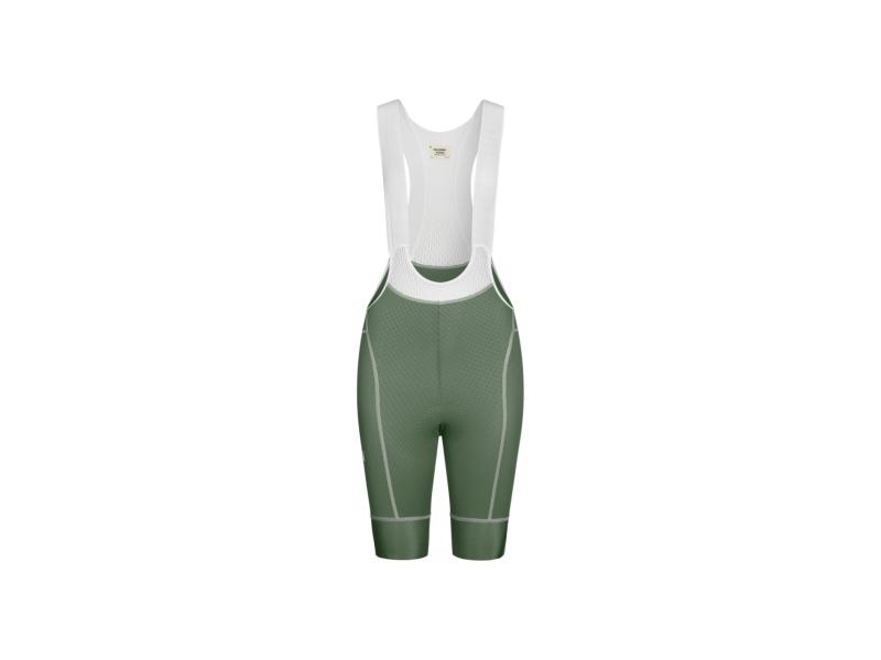 PAS NORMAL STUDIOS WOMEN'S MECHANISM BIBS —KHAKI GREEN