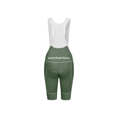 PAS NORMAL STUDIOS WOMEN'S MECHANISM BIBS —KHAKI GREEN