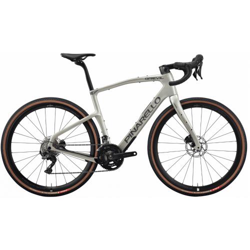 PINARELLO GREVIL F1 SHIMANO GRX 610 - COMET SILVER