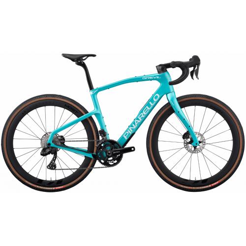PINARELLO GREVIL F7 SRAM FORCE XPLR AXS - STONE TURQUOISE