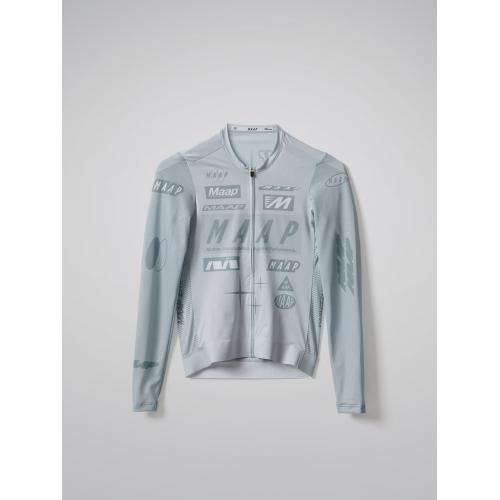 MAAP WOMEN'S DROME PRO AIR LS JERSEY 3.0 | ICE GRAY