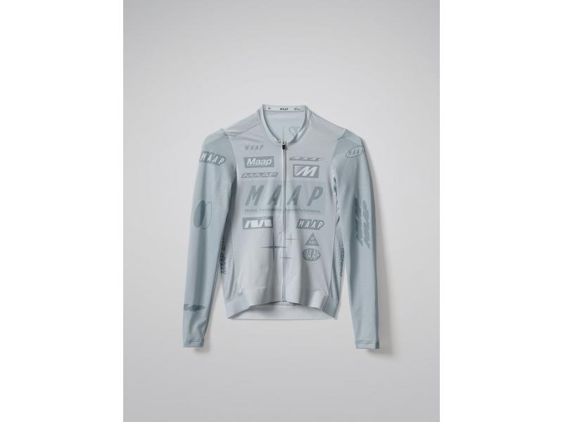 MAAP WOMEN'S DROME PRO AIR LS JERSEY 3.0 | ICE GRAY
